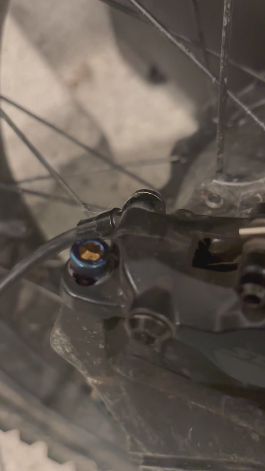 "PRE ORDER" Titanium caliper bolts